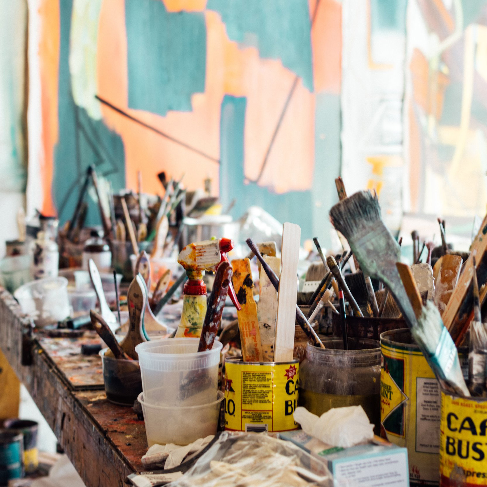 Freies Malen in Acryl oder Pastell – Mittwochs